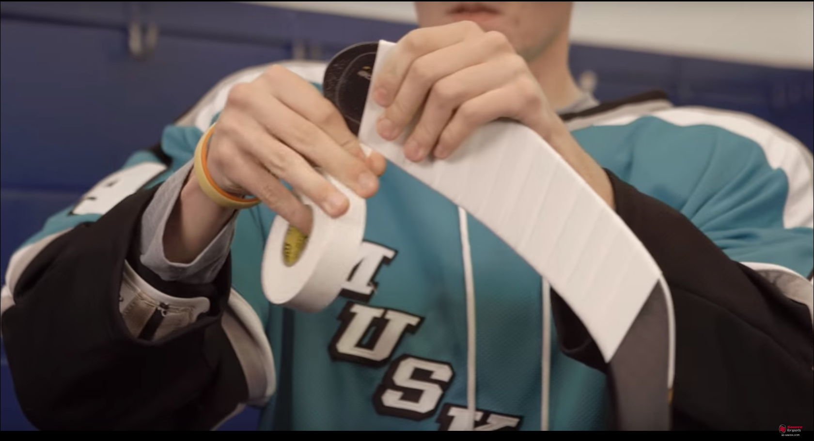 How to tape a hockey stick, blade | Source For Sports